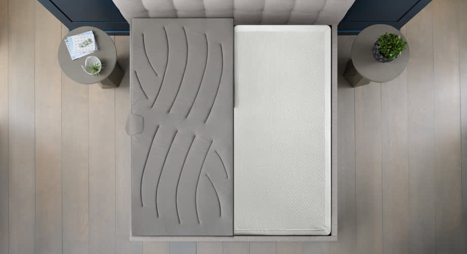 Sleep number cooling pad top